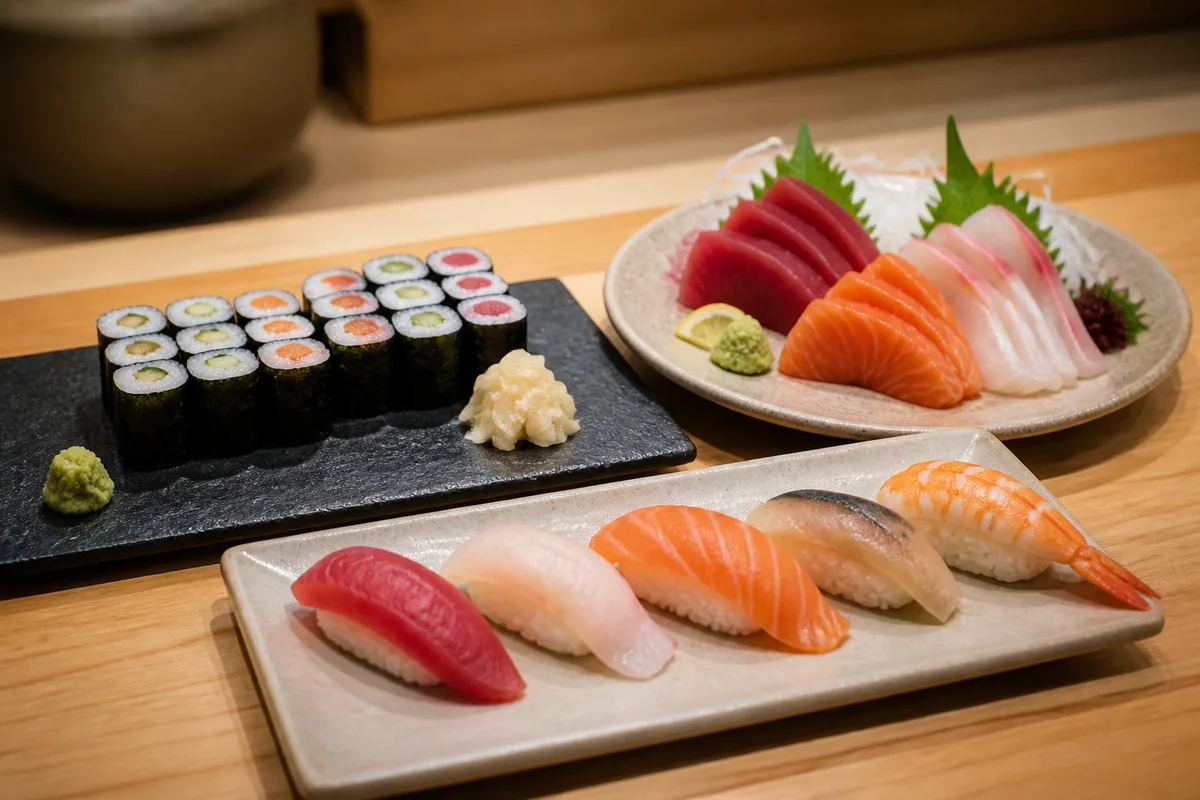 Maki, nigiri, sashimi : le vocabulaire du sushi